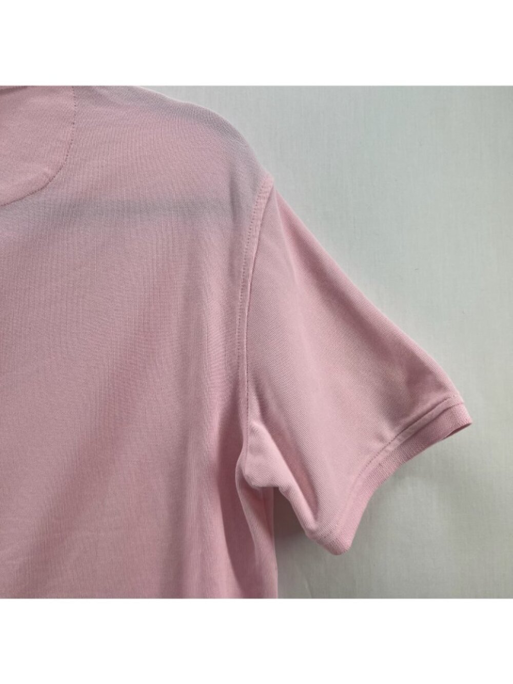 Izod Advantage Polo Shirt Mens S Embroidered Logo Short Sleeve Pique Light Pink - Picture 9 of 9